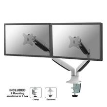 Monitori lauakinnitus Neomounts NM-D750DWHITE, 10-32 tolli, kuni 9 kg, valge