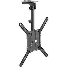 Televiisori kinnitus Equip 650375, 23-55 tolli, kuni 20 kg, must