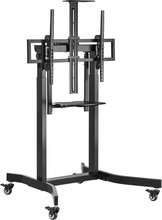 Televiisori põrandakinnitus Equip 650633, 55-100 tolli, kuni 120 kg, must