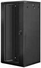 Seinale paigaldatav serverikapp Lanberg WF01-6627-10B, 27U, 600x600 mm, must