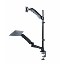 Monitori ja klaviatuuri hoidik Maclean MC-681, 68,6 cm (27 tolli), must