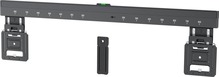 Televiisori seinakinnitus Goobay Ultraslim Basic FIXED (XL), 43-100 tolli, must