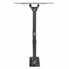 Televiisori kinnitus Maclean MC-700N, 23-43 tolli, kuni 30 kg, must