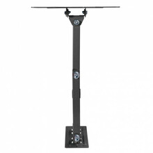 Televiisori kinnitus Maclean MC-700N, 23-43 tolli, kuni 30 kg, must