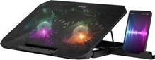 Sülearvuti jahutusalus Defender NS-510, RGB, 2W, 2xUSB