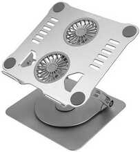 Tahvelarvuti jahutusalus HISMART SX-LS111B, 2 ventilaatoriga