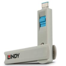 USB C pordiluku komplekt Lindy 40465, sinine, 4 tk