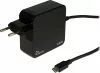 USB-C laadija Inter-Tech PD-2065, 65W, must