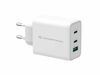 Laadija Conceptronic Althea ALTHEA12W, 65W, 3 porti, GaN, USB PD, QC 3.0