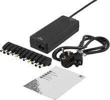 Sülearvuti toiteplokk DELTACO SMP-120WD, 120W, 15-20V, 11 otsikut, USB, must