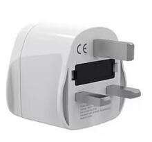 Toiteadapter Gembird A-AC-UKMINTF World to UK, 10A