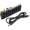 Sülearvuti laadija adapterite komplekt Power Plant- LLC, 10 tk, 12-19V