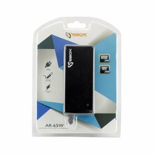 Sülearvuti laadija Sbox AR-65W, 19V, 1.5/3.42A, 65W
