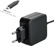 Sülearvuti laadija Akyga AK-ND-70, USB Type C, 20V, 3-3.25A, 65W, 1.2m