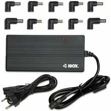 Sülearvuti laadija iBOX IUZ90WA, 90 W, automaatne, slim, must