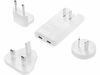 Sülearvuti laadija Sandberg 4in1 TravelCharger, 2xUSB-C, 65W