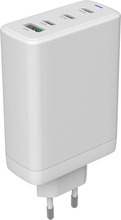 Laadija Canyon CU140ACC GaN, 150W, 3xPD, 1xQC, valge