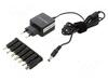 Universaalne toiteadapter Qoltec 51557, 15W, 7 pistikut