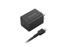 Sülearvuti laadija Lenovo GaN Nano G0A6GN65EU, 65W, USB-C, must