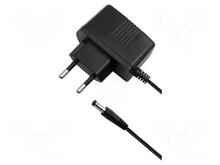 Pistikupistik toiteallikas Qoltec 50784, 7.5W, 7.5V, 1A, 5.5x2.1 mm