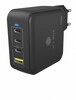 Laadija Icy Box IB-PS1040-PD, 100W, 2x Type-C, 2x Type-A