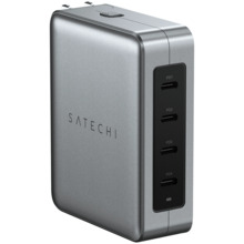 Laadija Satechi ST-W145GTM Travel Charger, 145W, USB-C, 4 pordiga, hall