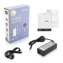Sülearvuti laadija Mitsu 5ZM018, 19.5V, 3.34A, 65W, 4.5x3.0 mm, Dell
