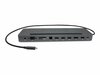 USB-C dokk laadijaga I-TEC USB-C Metal Dock + Charger 100W C31FLATPRO100, hall