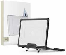 Kaitseümbris Tech-Protect SmartShell Pro MacBook Pro 14 M1 M2 M3 M4 M5 2021-2025, must ja läbipaistev