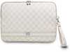 Sülearvuti ümbris DKNY PU Leather Checkered Pattern and Stripe 13/14, roosa