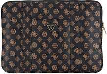 Sülearvutiümbris Guess Sleeve Peony Pocket Triangle 14, must