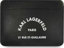 Sülearvuti ümbris Karl Lagerfeld Saffiano Rsg KLCS133RSGSFBK 13, must