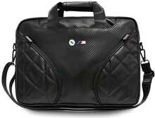 Sülearvuti seljakott BMW Carbon Pockets & Metal Logo 16, must