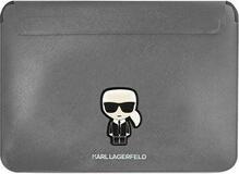 Sülearvutikott Karl Lagerfeld KLCS14PISFG 13/14, hõbe/sinine