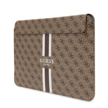 Sülearvuti kate Guess 4G Printed Stripes 14, pruun