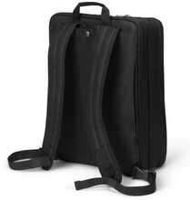 Sülearvutikott Dicota Traveller Top Dual Five 14-16, must