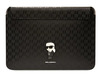 Sülearvuti ümbris Karl Lagerfeld Saffiano Monogram Ikonik 14, must