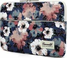 Sülearvuti ümbris Canvaslife Blue Camellia 13-14, tumesinine