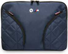 Sülearvuti seljakott BMW Nylon Pockets & Metal Logo Sleeve 14, tumesinine