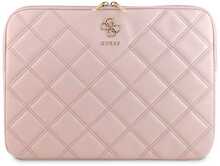 Sülearvuti ümbris Guess Quilted 4G GUCS14ZPSQSSGP 14, roosa