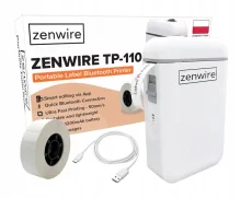 Etiketiprinter Zenwire TP-110, Bluetooth, USB-C