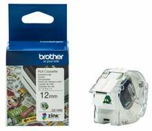 Etiketilint Brother CZ1002, 12 mm x 500 cm