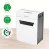 Paberipurustaja Leitz IQ Protect Premium 8X P4, hall/valge