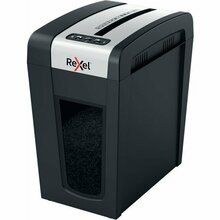 Paberipurustaja Rexel Secure MC6-SL, must