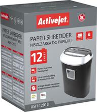 Paberihunt Activejet ASH-1201D, must/hõbe