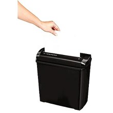 Paberipurustaja Fellowes P-25S, must, 11 L