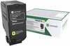 Toonerkassett Lexmark 75B20Y0, kollane