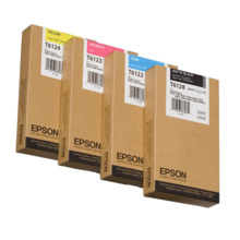 Tindikassett Epson T612400, kollane, 220 ml