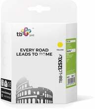 Tindikassett TB Print TBB-LC125XLY, kollane, 14 ml