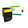 Tonerikassett Lexmark 80C2HYE, kollane, 3000 lehte